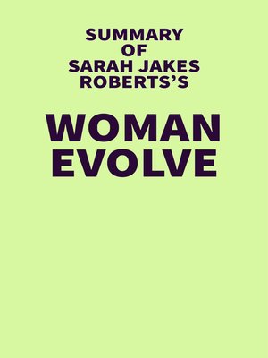 cover image of Summary of Sarah Jakes Roberts's Woman Evolve